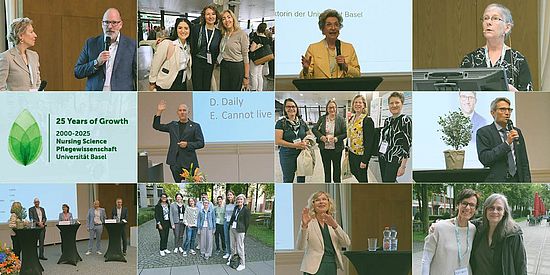 Bildercollage INS-Jubiläumskonferenz